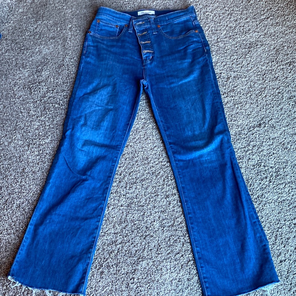 Madewell Cali Demi Boot Raw Hem